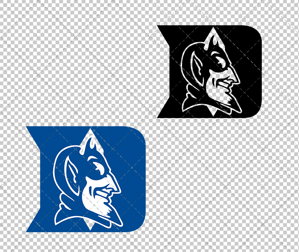 Duke Blue Devils Alternate 1981, Svg, Dxf, Eps, Png - SvgShopArt