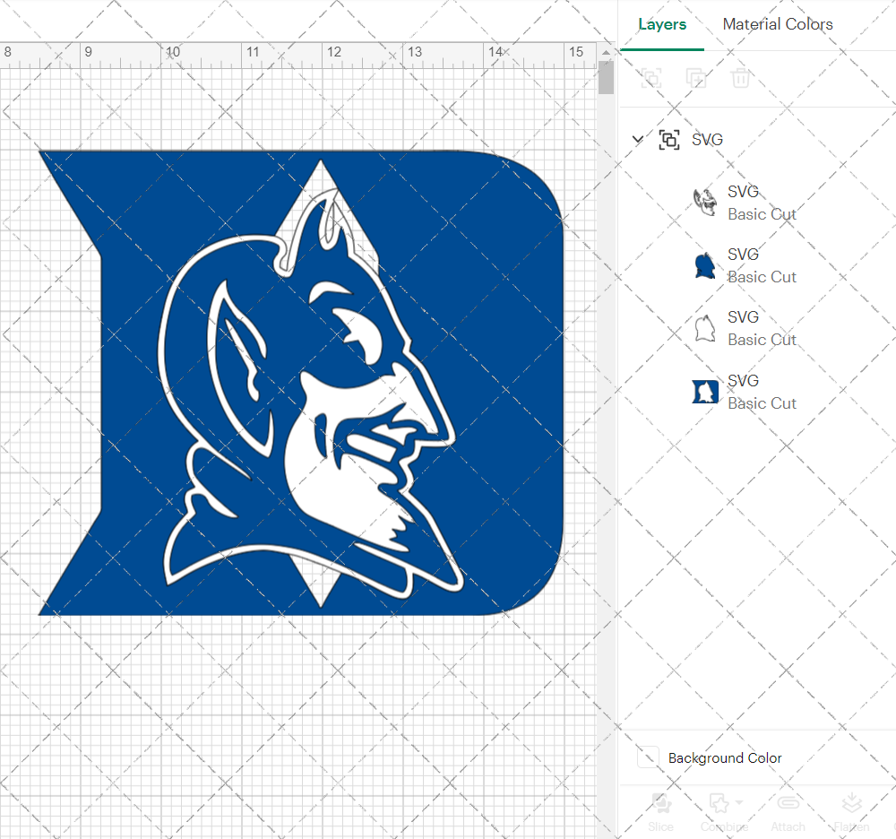 Duke Blue Devils Alternate 1981, Svg, Dxf, Eps, Png - SvgShopArt