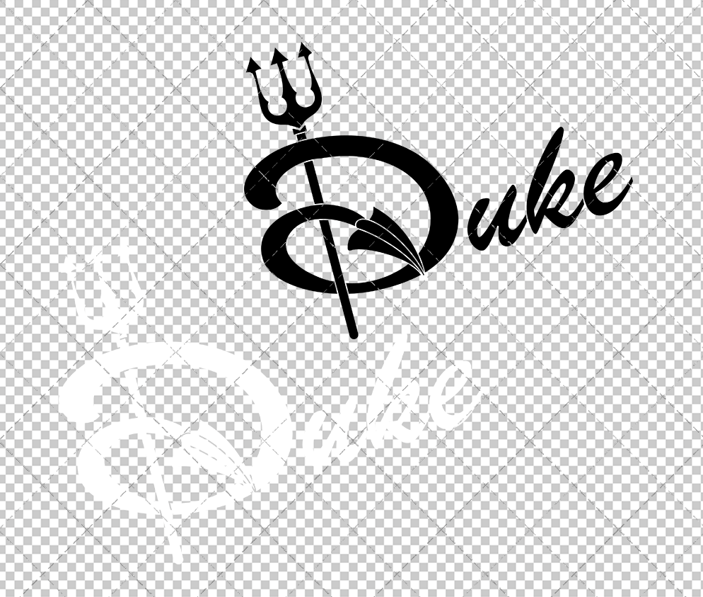 Duke Blue Devils Secondary 1992 002, Svg, Dxf, Eps, Png - SvgShopArt