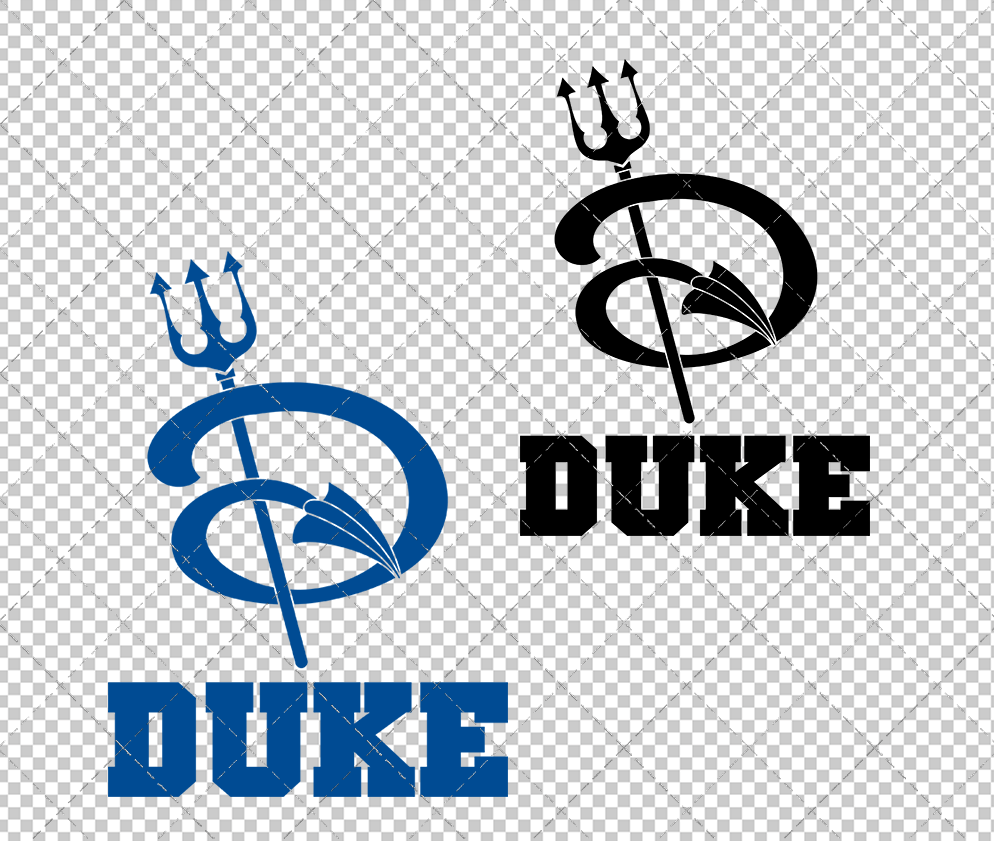 Duke Blue Devils Secondary 1992 003, Svg, Dxf, Eps, Png - SvgShopArt
