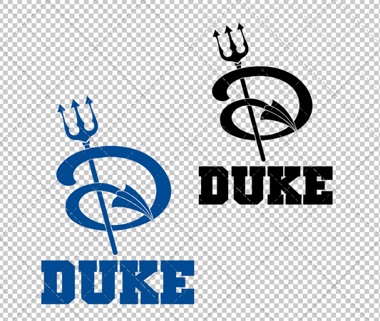 Duke Blue Devils Secondary 1992 003, Svg, Dxf, Eps, Png - SvgShopArt