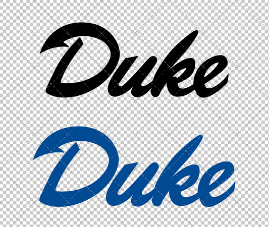 Duke Blue Devils Wordmark 1978 002, Svg, Dxf, Eps, Png - SvgShopArt