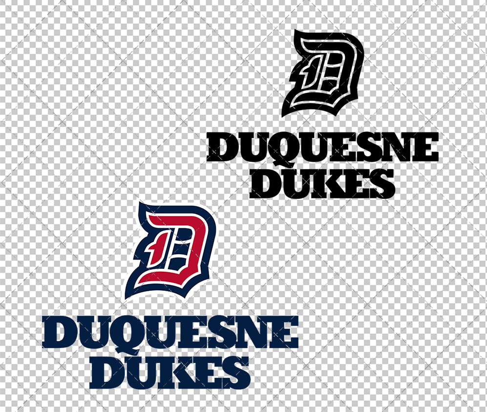 Duquesne Dukes Alternate 2017 002, Svg, Dxf, Eps, Png - SvgShopArt