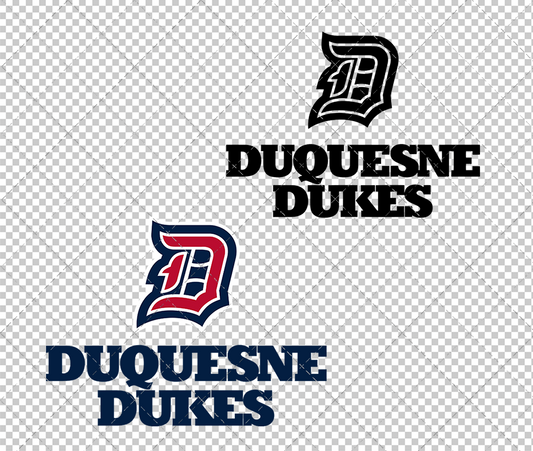 Duquesne Dukes Alternate 2017 002, Svg, Dxf, Eps, Png - SvgShopArt