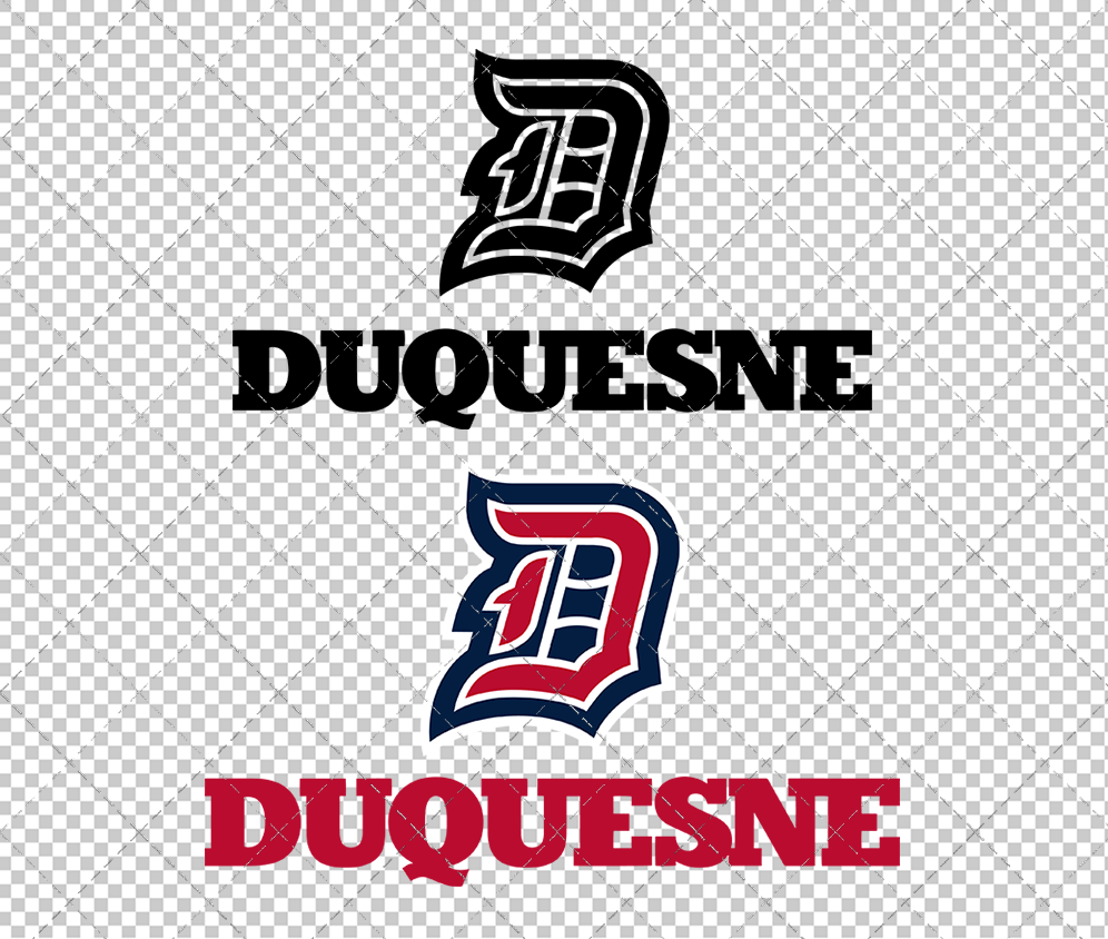 Duquesne Dukes Alternate 2017 003, Svg, Dxf, Eps, Png - SvgShopArt