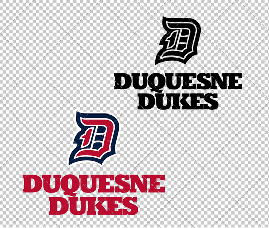 Duquesne Dukes Alternate 2017 004, Svg, Dxf, Eps, Png - SvgShopArt