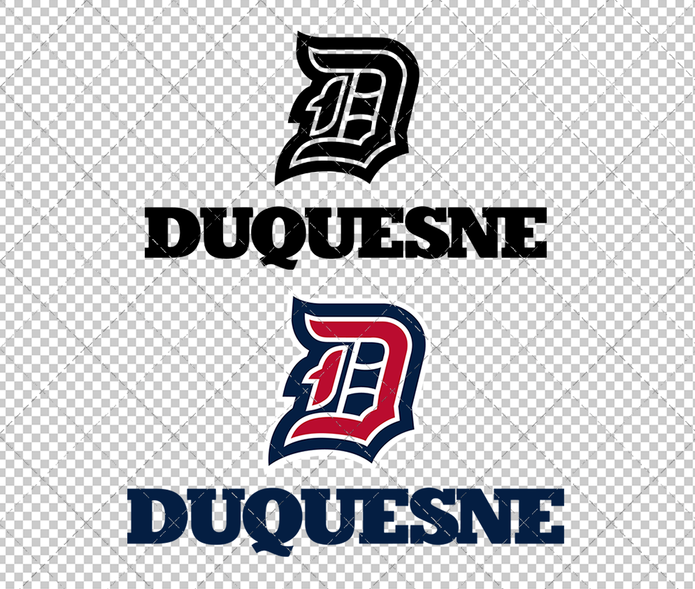 Duquesne Dukes Alternate 2017, Svg, Dxf, Eps, Png - SvgShopArt