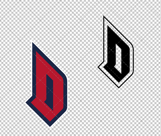 Duquesne Dukes Alternate 2019, Svg, Dxf, Eps, Png - SvgShopArt