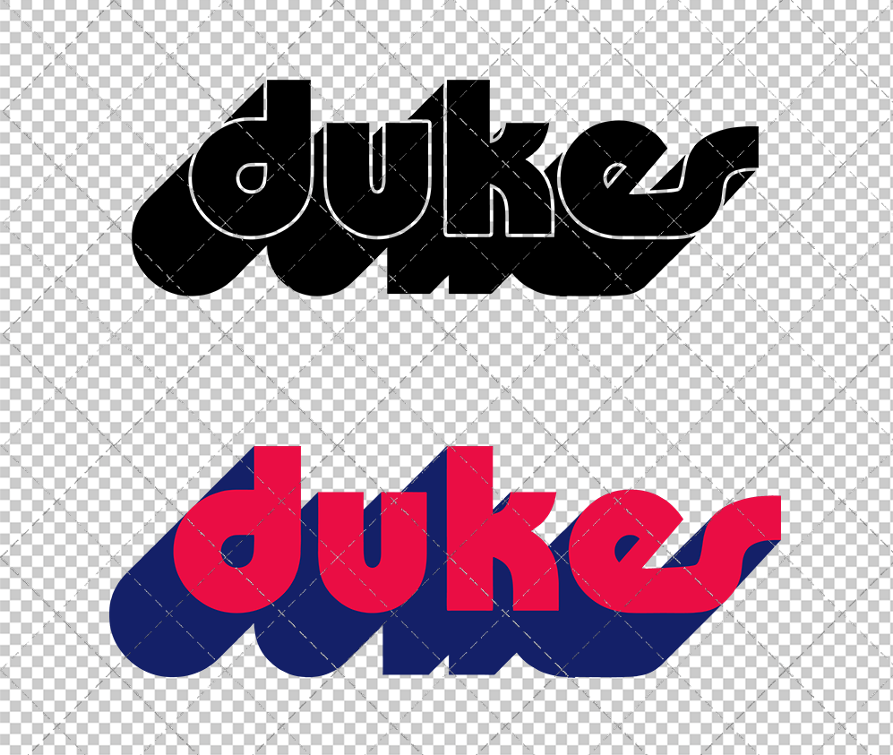 Duquesne Dukes Wordmark 1975 002, Svg, Dxf, Eps, Png - SvgShopArt