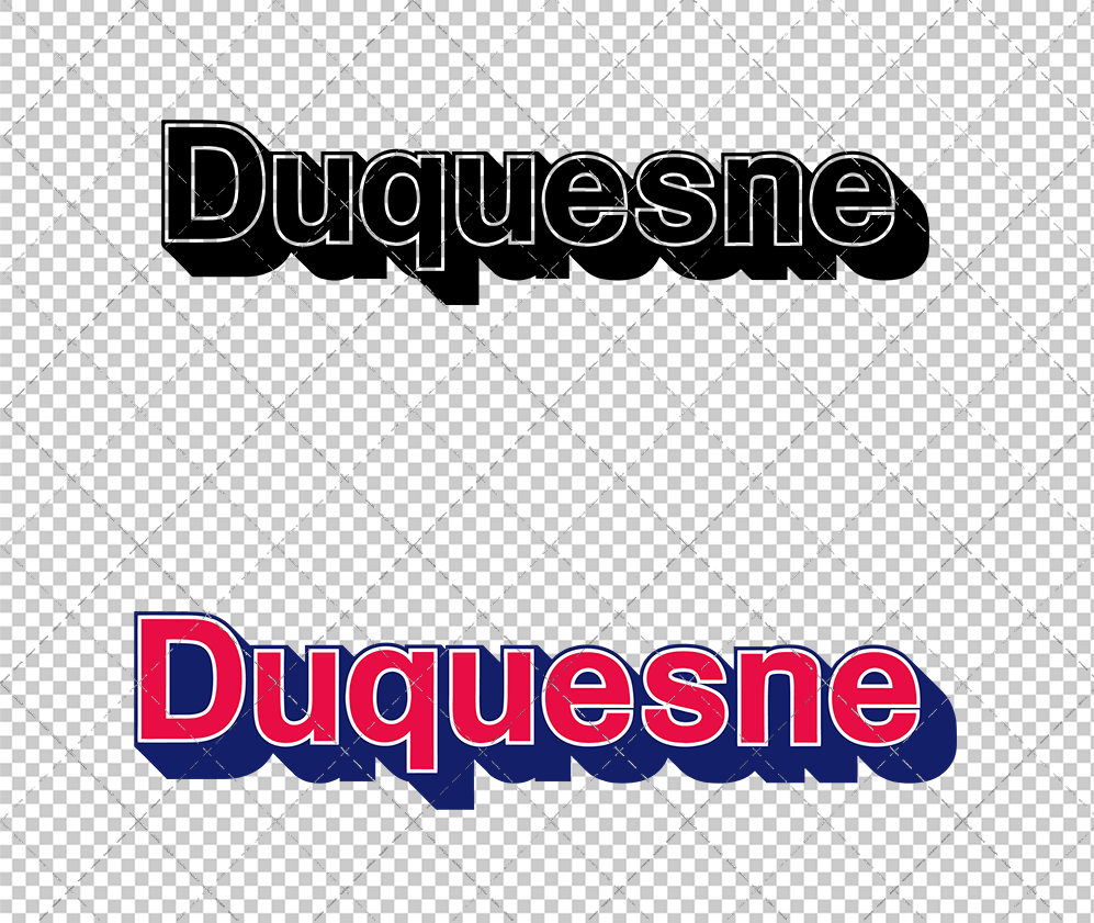 Duquesne Dukes Wordmark 1975 003, Svg, Dxf, Eps, Png - SvgShopArt