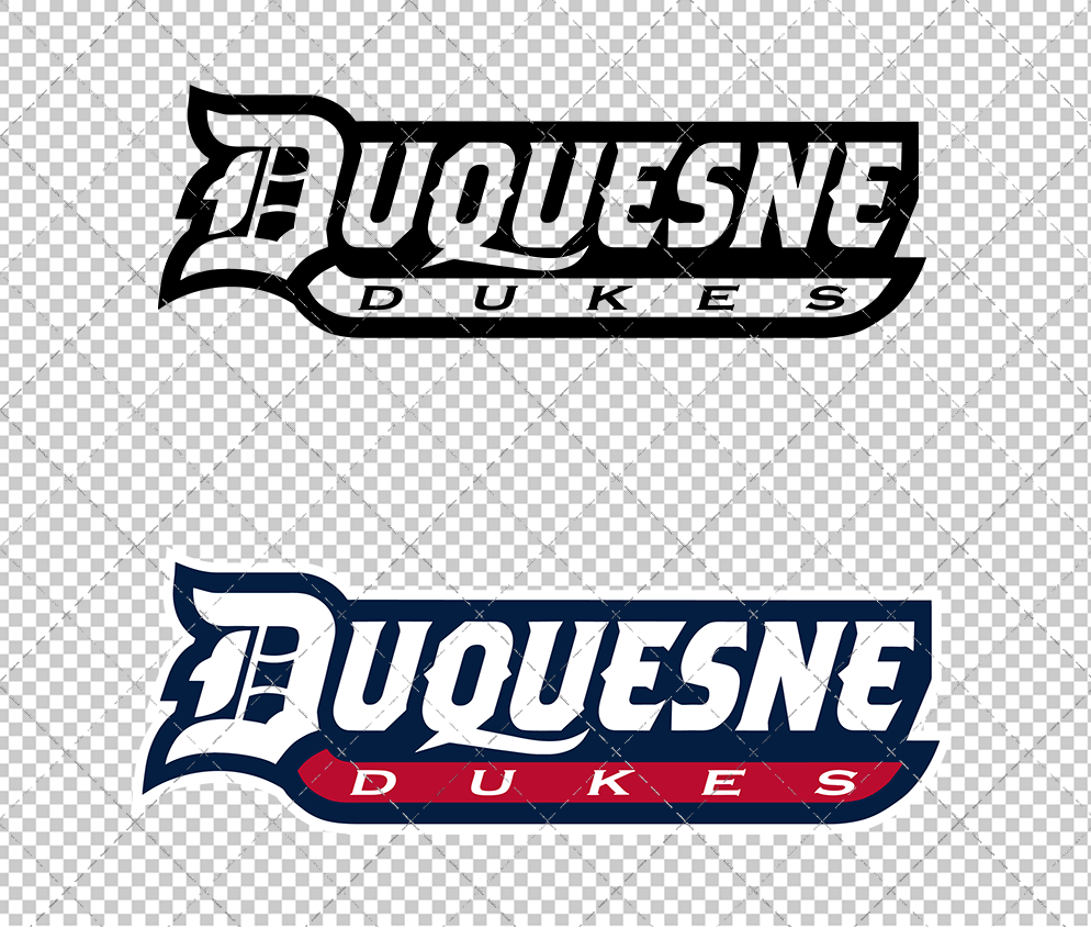 Duquesne Dukes Wordmark 2006, Svg, Dxf, Eps, Png - SvgShopArt