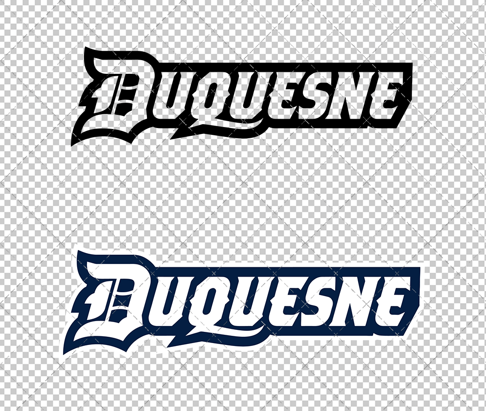 Duquesne Dukes Wordmark 2012, Svg, Dxf, Eps, Png - SvgShopArt