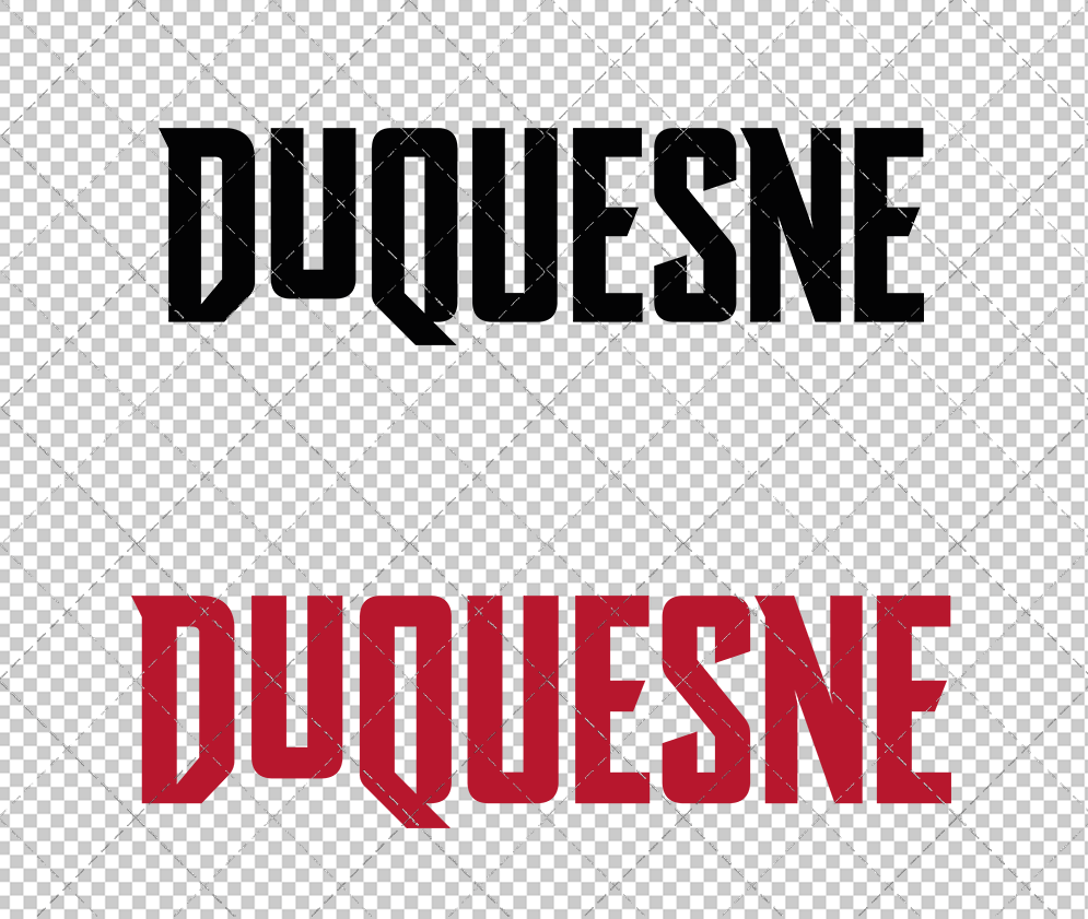Duquesne Dukes Wordmark 2019 002, Svg, Dxf, Eps, Png - SvgShopArt