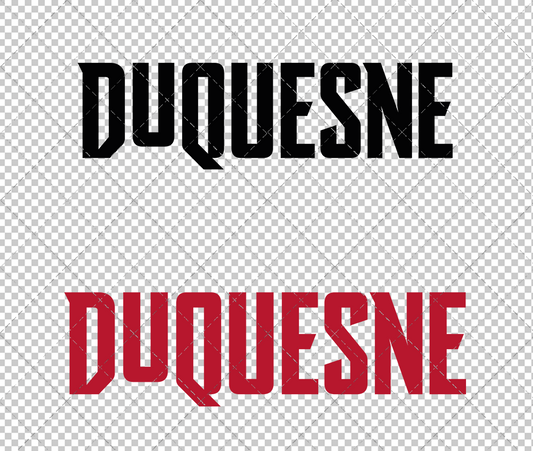 Duquesne Dukes Wordmark 2019 002, Svg, Dxf, Eps, Png - SvgShopArt