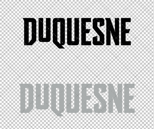 Duquesne Dukes Wordmark 2019 003, Svg, Dxf, Eps, Png - SvgShopArt