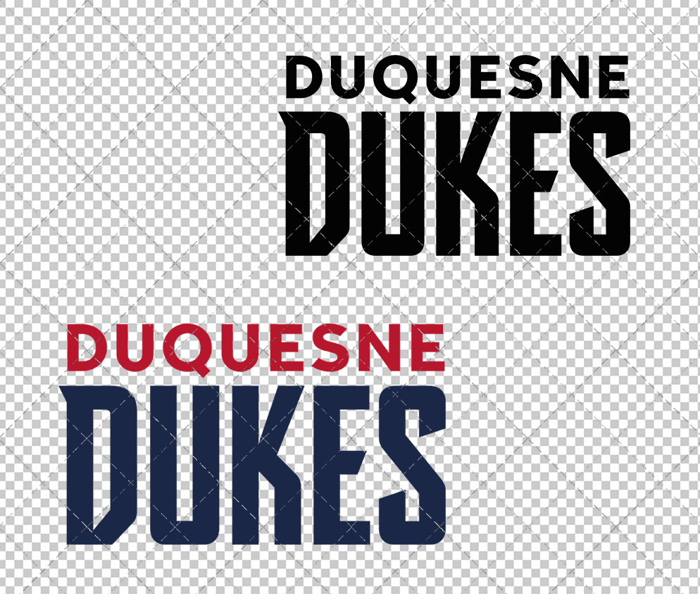 Duquesne Dukes Wordmark 2019 004, Svg, Dxf, Eps, Png - SvgShopArt