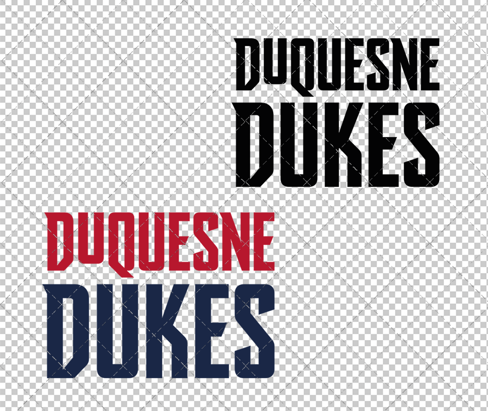 Duquesne Dukes Wordmark 2019 009, Svg, Dxf, Eps, Png - SvgShopArt