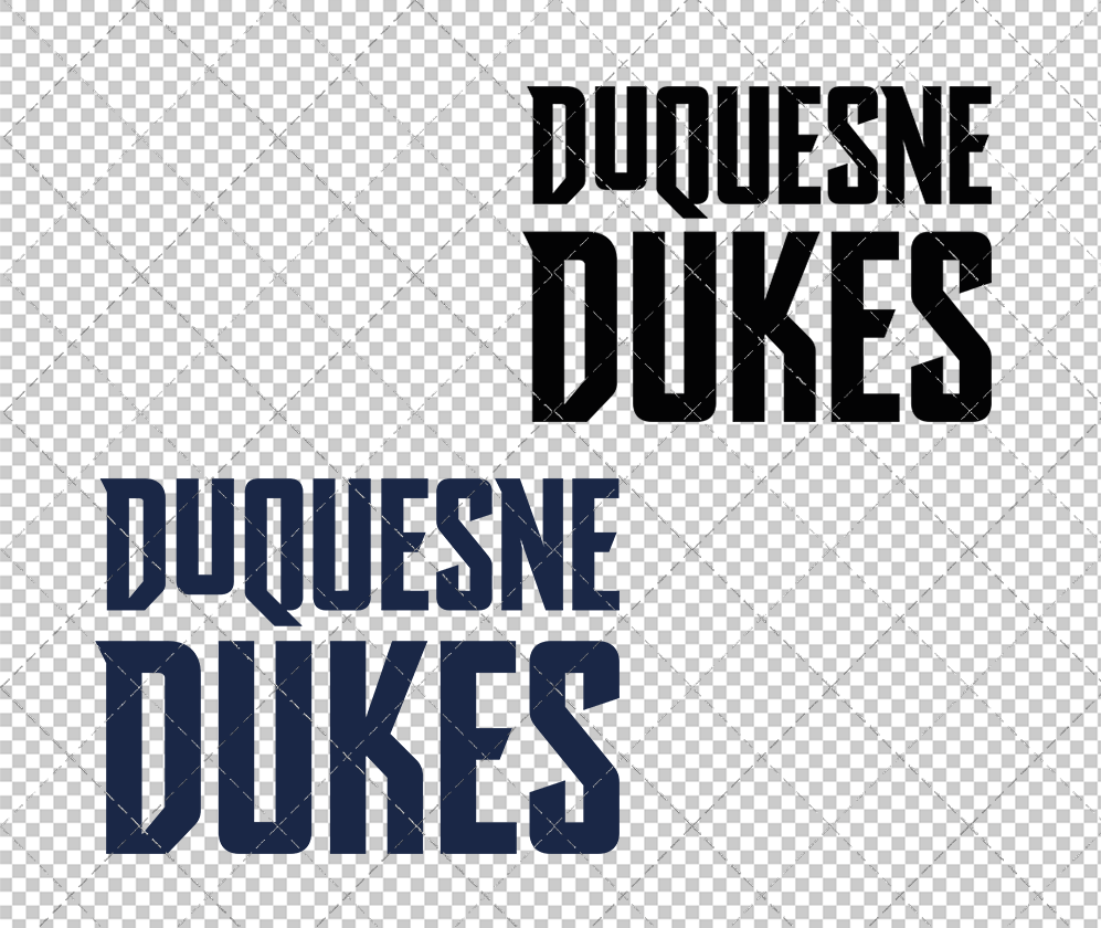 Duquesne Dukes Wordmark 2019 010, Svg, Dxf, Eps, Png - SvgShopArt