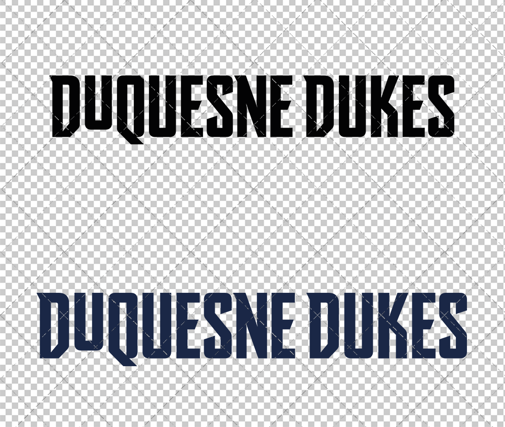 Duquesne Dukes Wordmark 2019 020, Svg, Dxf, Eps, Png - SvgShopArt