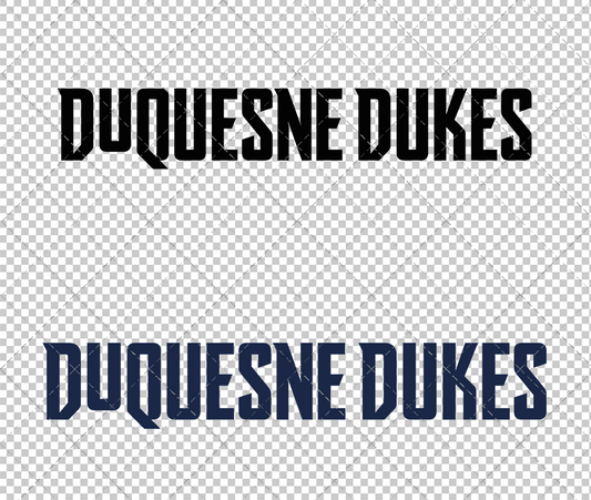 Duquesne Dukes Wordmark 2019 020, Svg, Dxf, Eps, Png - SvgShopArt