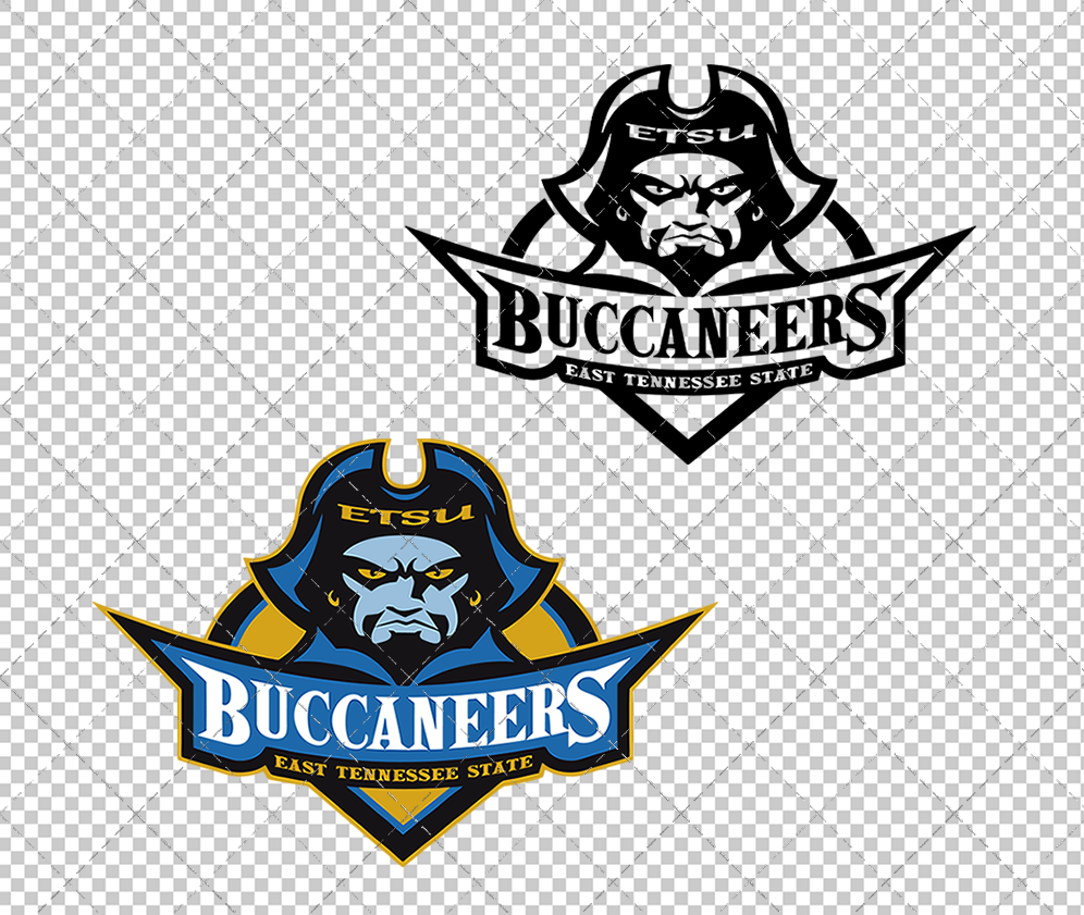 ETSU Buccaneers 2001, Svg, Dxf, Eps, Png - SvgShopArt