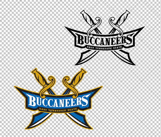 ETSU Buccaneers Alternate 2001, Svg, Dxf, Eps, Png - SvgShopArt