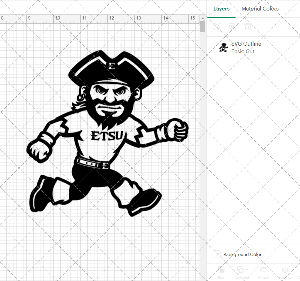 ETSU Buccaneers Mascot 2014, Svg, Dxf, Eps, Png - SvgShopArt