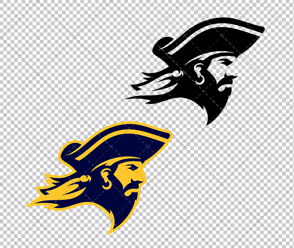 ETSU Buccaneers Secondary 2014 002, Svg, Dxf, Eps, Png - SvgShopArt