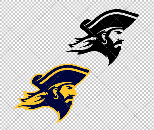 ETSU Buccaneers Secondary 2014 002, Svg, Dxf, Eps, Png - SvgShopArt