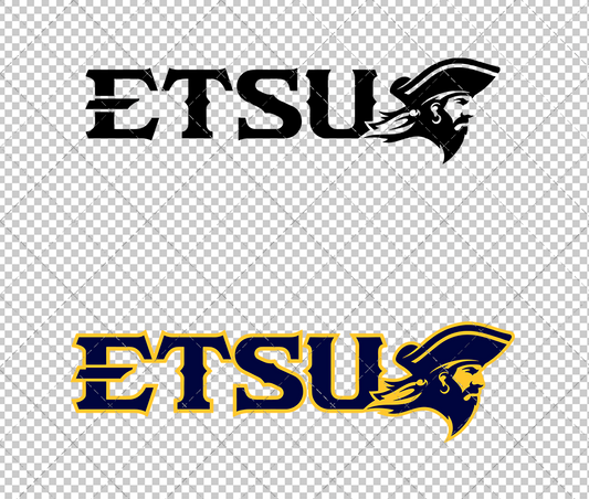 ETSU Buccaneers Secondary 2014 006, Svg, Dxf, Eps, Png - SvgShopArt