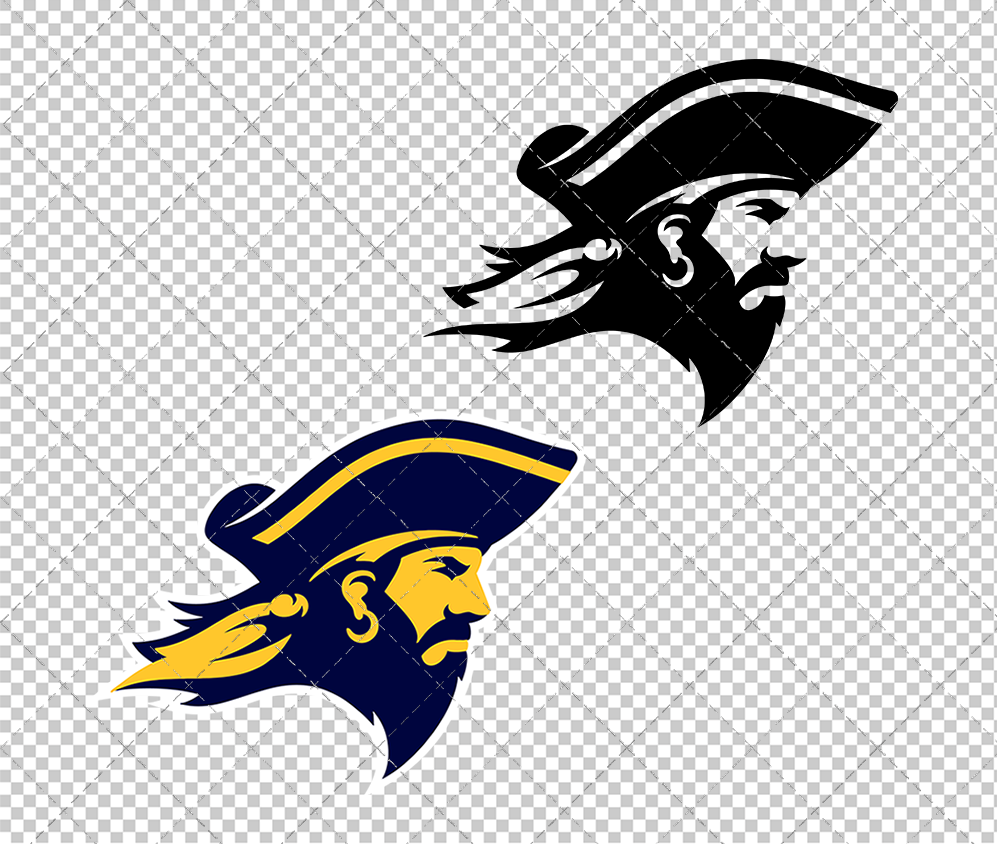 ETSU Buccaneers Secondary 2014, Svg, Dxf, Eps, Png - SvgShopArt