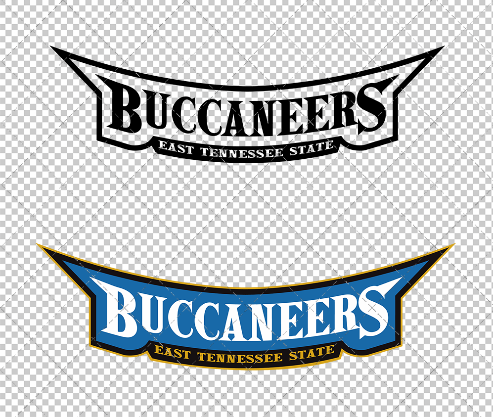 ETSU Buccaneers Wordmark 2001 002, Svg, Dxf, Eps, Png - SvgShopArt