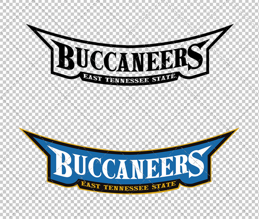 ETSU Buccaneers Wordmark 2001 002, Svg, Dxf, Eps, Png - SvgShopArt