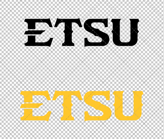 ETSU Buccaneers Wordmark 2014 004, Svg, Dxf, Eps, Png - SvgShopArt