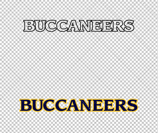 ETSU Buccaneers Wordmark 2014 009, Svg, Dxf, Eps, Png - SvgShopArt
