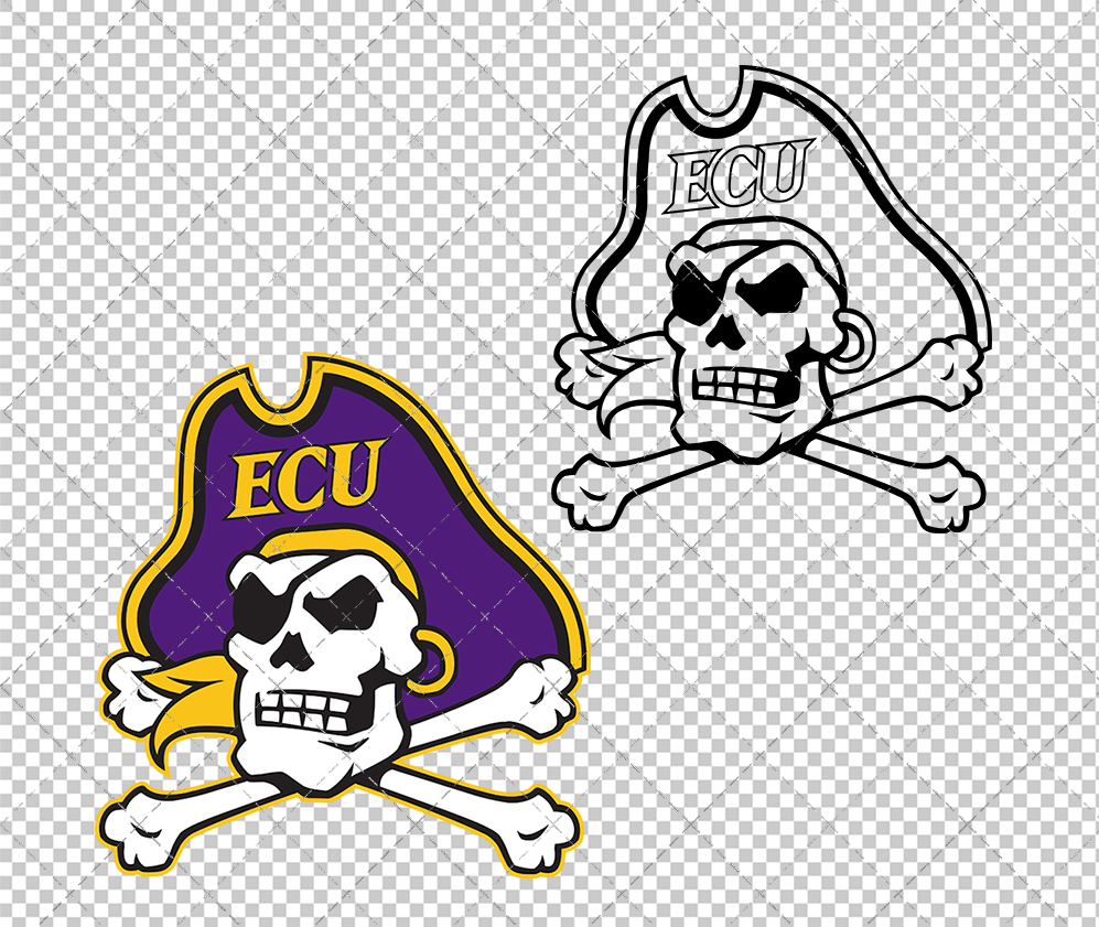 East Carolina Pirates 2014, Svg, Dxf, Eps, Png - SvgShopArt
