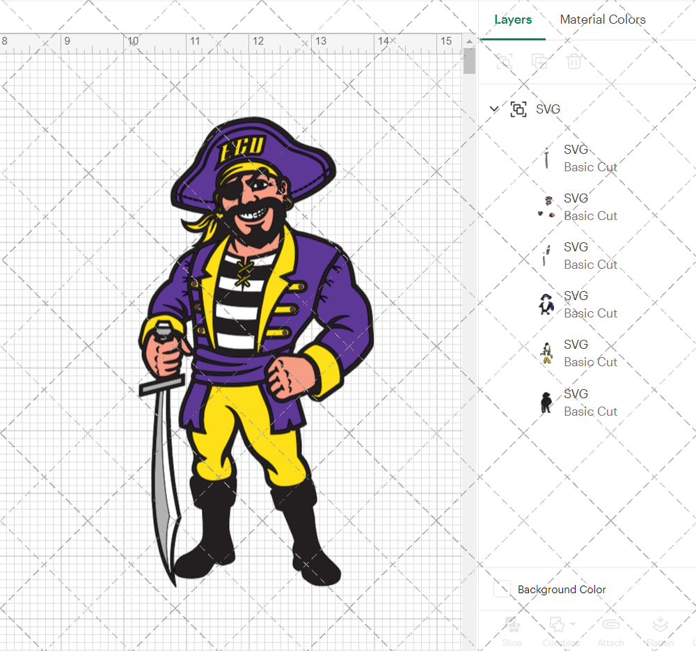 East Carolina Pirates Mascot 2008, Svg, Dxf, Eps, Png - SvgShopArt