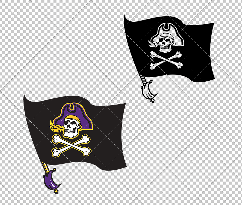 East Carolina Pirates Secondary 2009 003, Svg, Dxf, Eps, Png - SvgShopArt