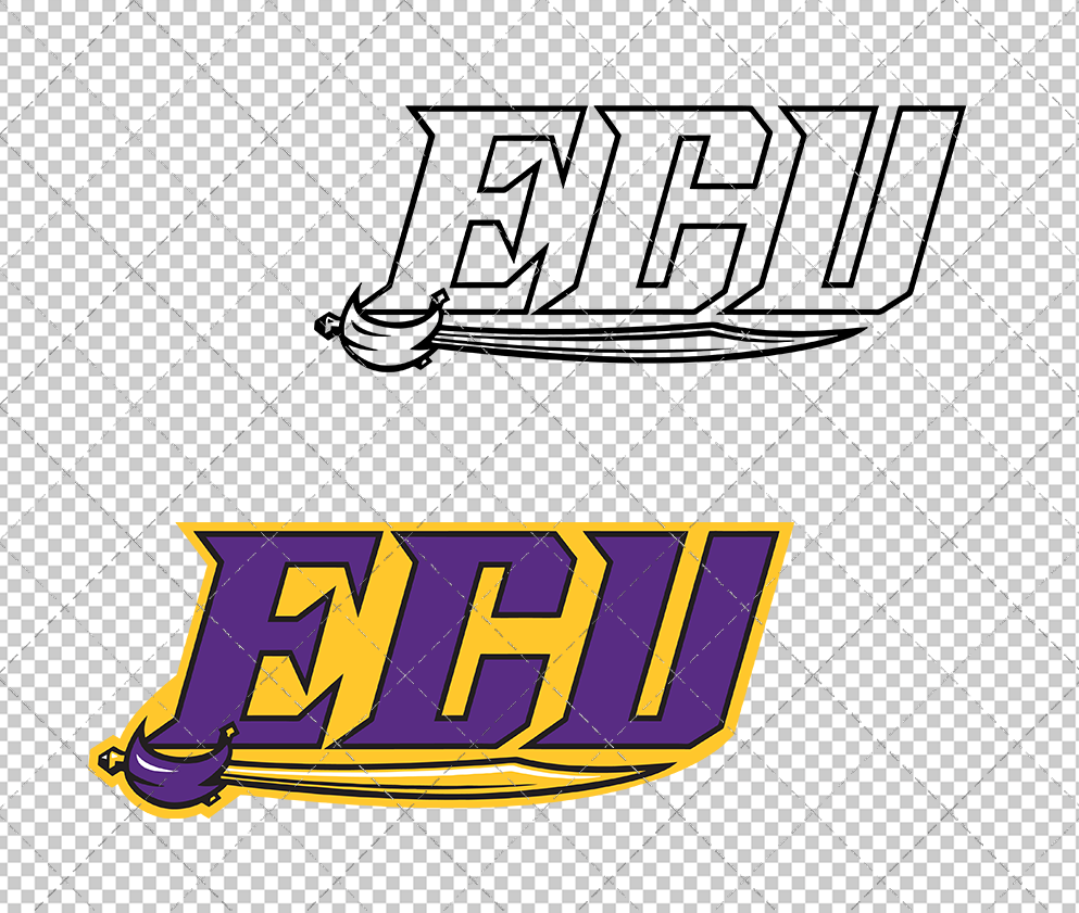 East Carolina Pirates Secondary 2009 004, Svg, Dxf, Eps, Png - SvgShopArt