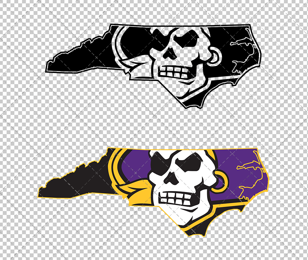 East Carolina Pirates Secondary 2009 007, Svg, Dxf, Eps, Png - SvgShopArt