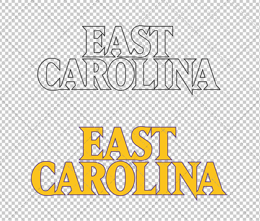 East Carolina Pirates Wordmark 2014 006, Svg, Dxf, Eps, Png - SvgShopArt