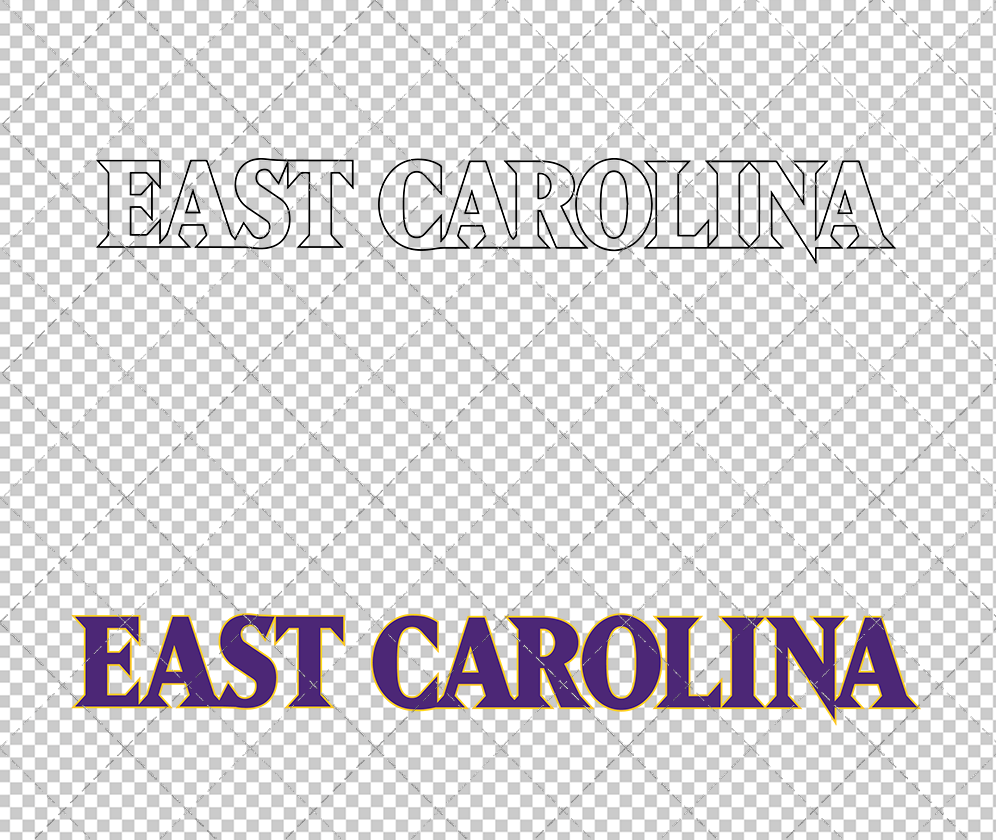 East Carolina Pirates Wordmark 2014 007, Svg, Dxf, Eps, Png - SvgShopArt