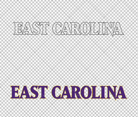 East Carolina Pirates Wordmark 2014 007, Svg, Dxf, Eps, Png - SvgShopArt
