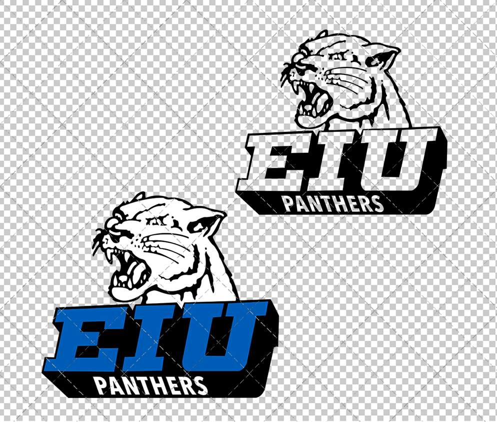 Eastern Illinois Panthers 1984, Svg, Dxf, Eps, Png - SvgShopArt