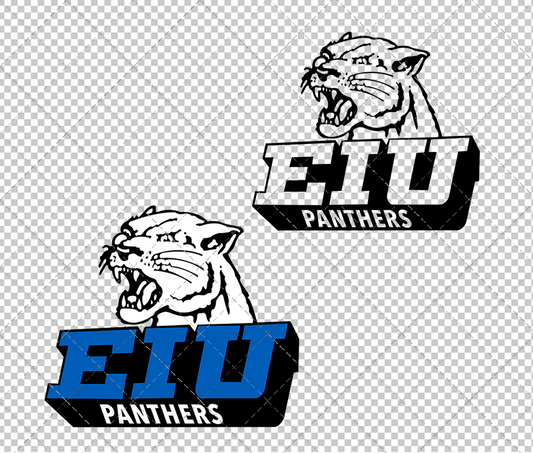 Eastern Illinois Panthers 1984, Svg, Dxf, Eps, Png - SvgShopArt