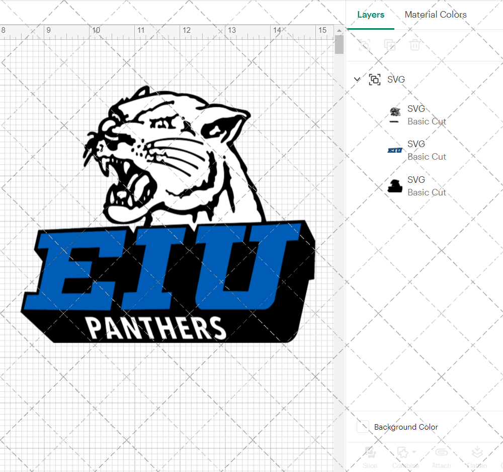 Eastern Illinois Panthers 1984, Svg, Dxf, Eps, Png - SvgShopArt