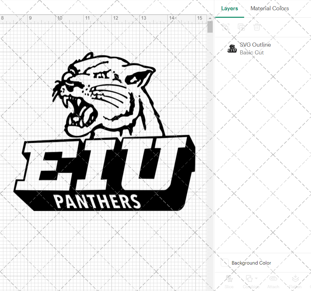 Eastern Illinois Panthers 1984, Svg, Dxf, Eps, Png - SvgShopArt