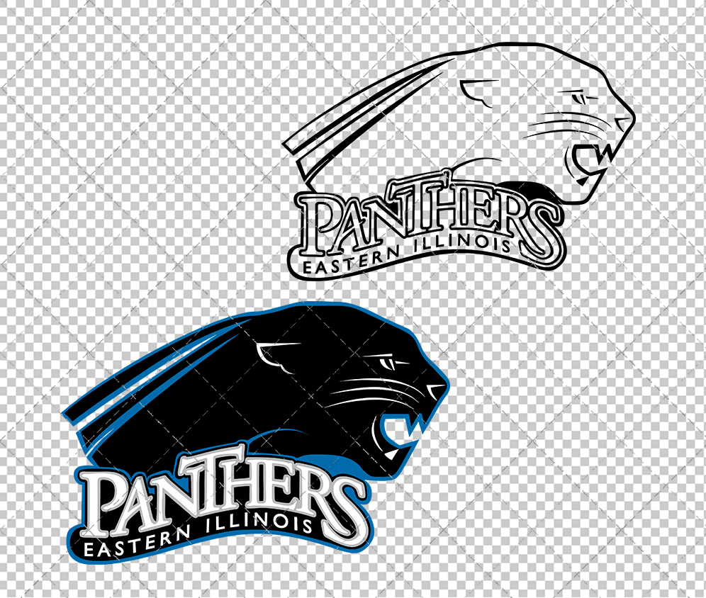 Eastern Illinois Panthers 2008, Svg, Dxf, Eps, Png - SvgShopArt