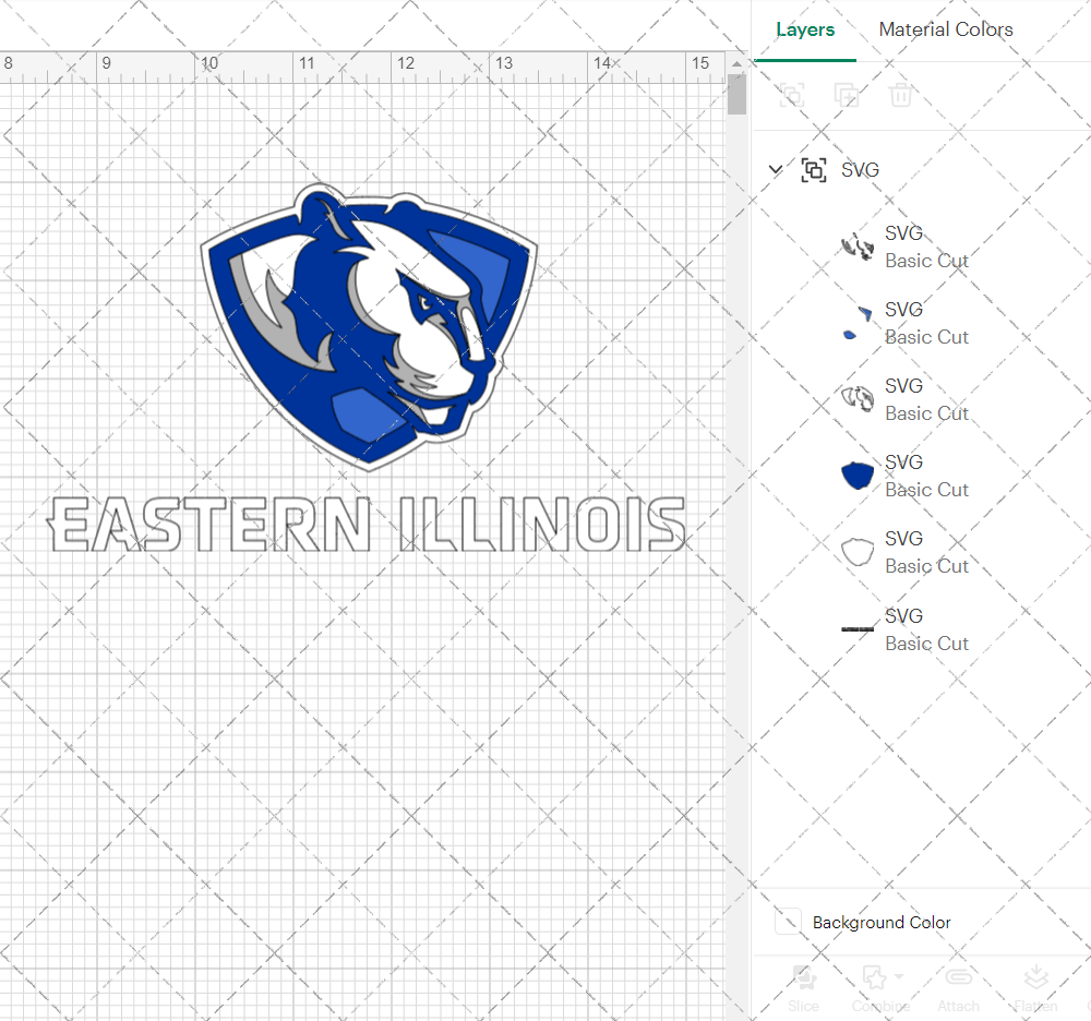 Eastern Illinois Panthers 2015 002, Svg, Dxf, Eps, Png - SvgShopArt