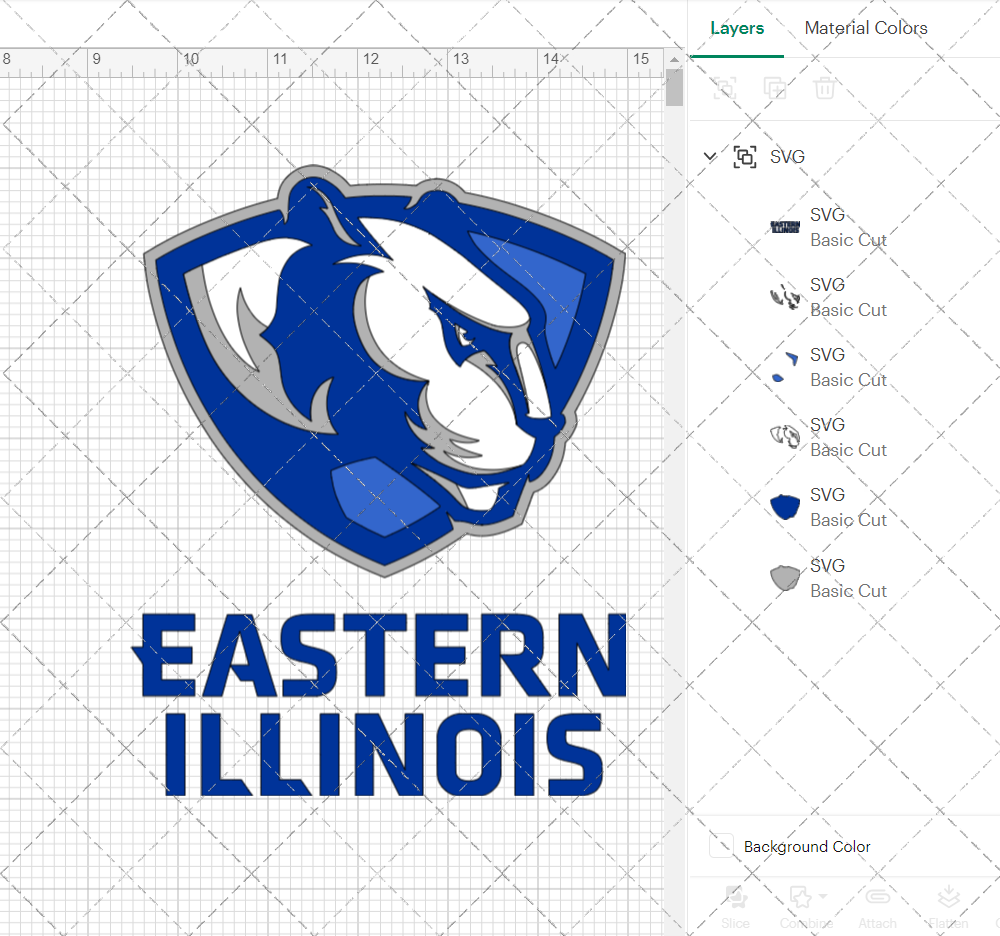 Eastern Illinois Panthers Alternate 2015 002, Svg, Dxf, Eps, Png - SvgShopArt